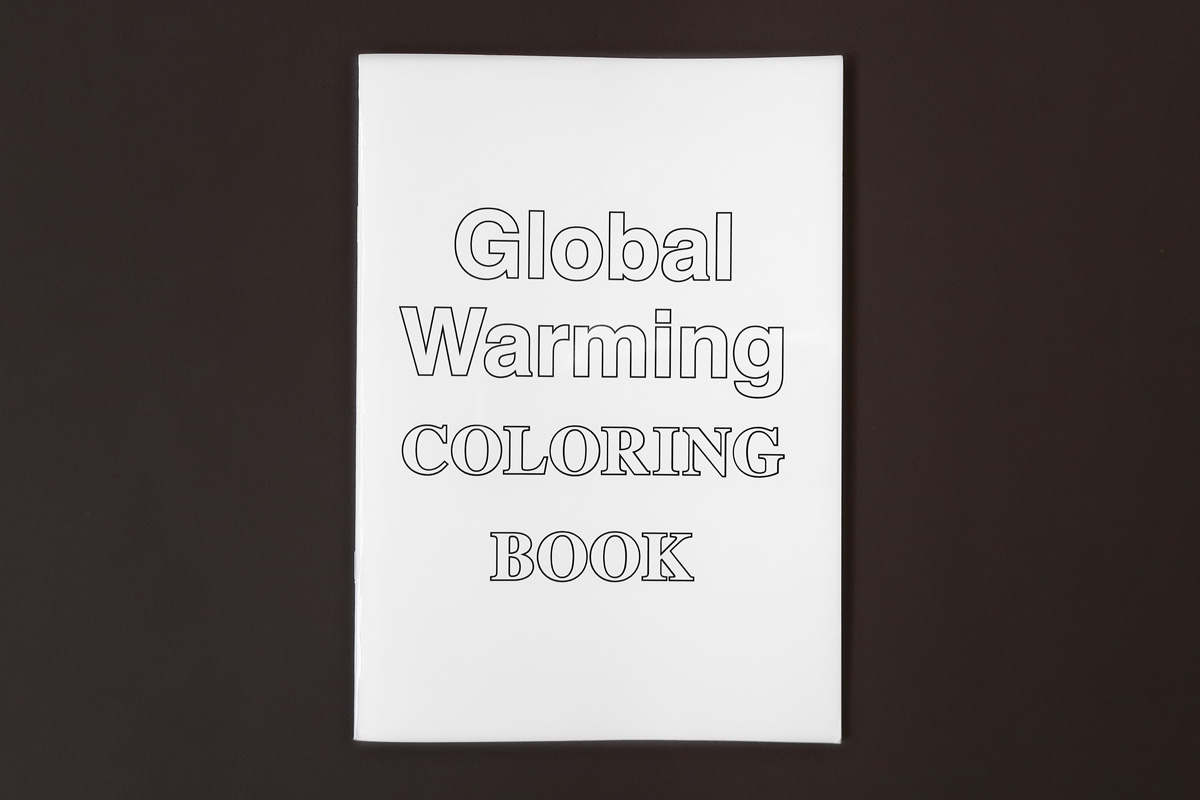 Elsa Werth, Global Warming Coloring Book, 2023, cover
